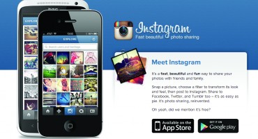 Capture d'écran de l'application Instagram