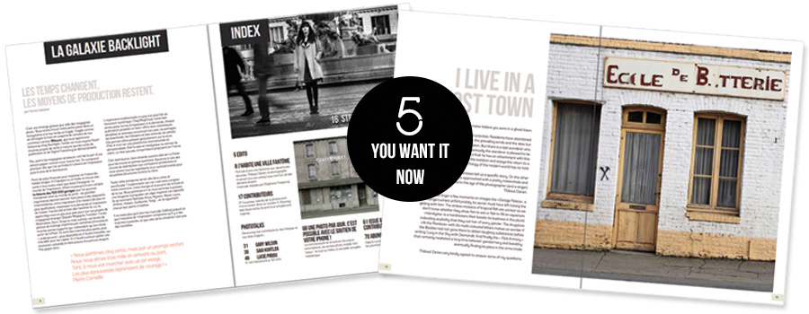 Backlight Magazine Issue 5 : Street Encounters